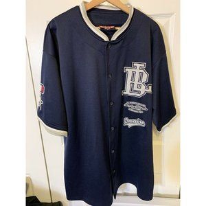 Big land Empire Classics Men’s Sz‎ XL Baseball Jersey Blue White